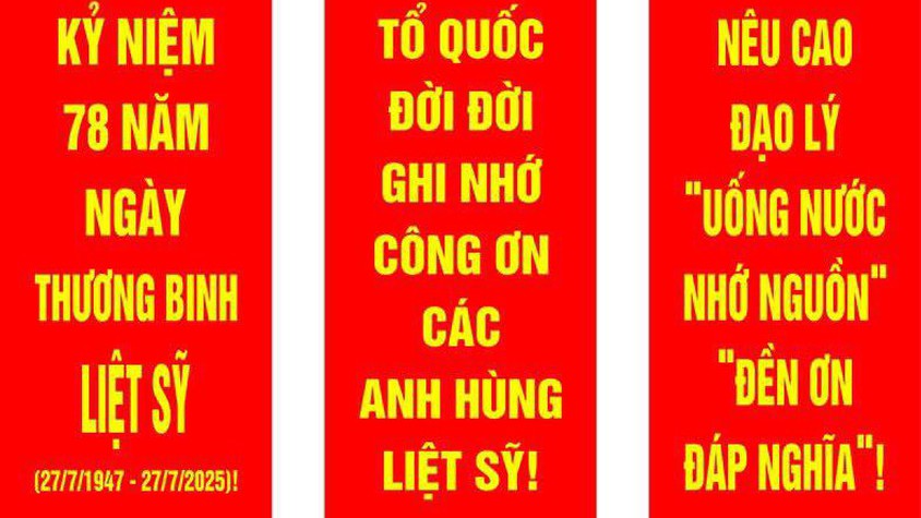 Xã Thanh Oai: Nhiều hoạt động thiết thực kỉ niệm 78 năm ngày Thương binh – Liệt sĩ (27/7/1947-27/7/2025)