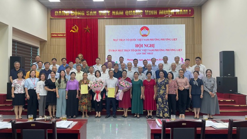 Uỷ ban MTTQ Việt Nam phường Phương Liệt tổ chức Hội nghị lần thứ nhất