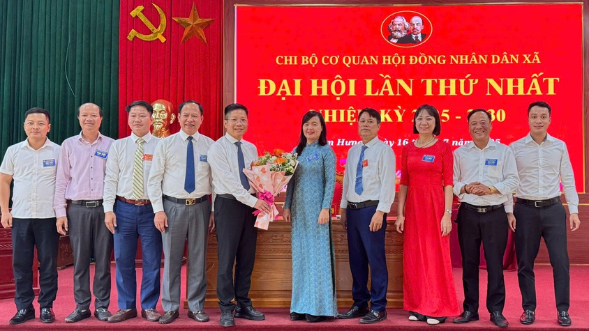 Chi bộ Cơ quan HĐND xã Tam Hưng tổ chức Đại hội lần thứ I, nhiệm kỳ 2025–2030