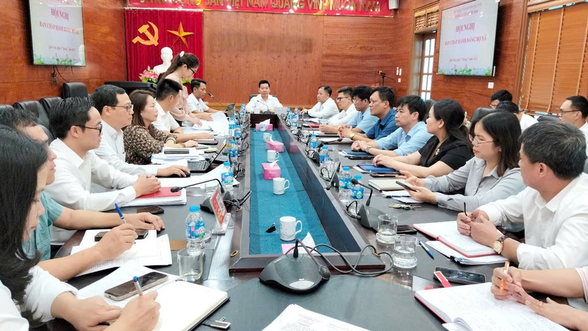 Hội nghị Ban chấp hành Đảng bộ xã khoá I, nhiệm kỳ 2025-2030