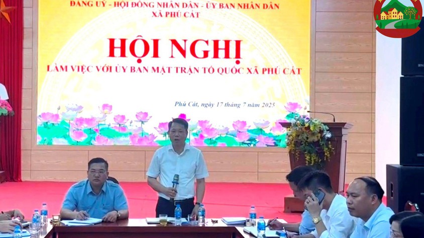 MTTQ xã Phú Cát phát huy vai trò sau sáp nhập, đồng hành cùng cấp ủy trong thực hiện nhiệm vụ chính trị