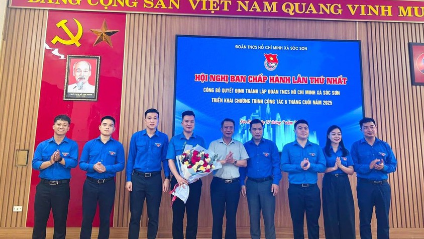 ĐOÀN TNCS HỒ CHÍ MINH XÃ SÓC SƠN TỔ CHỨC HỘI NGHỊ LẦN THỨ I, BAN CHẤP HÀNH ĐOÀN XÃ