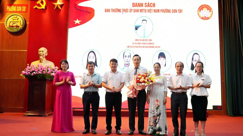 HỘI NGHỊ LẦN THỨ NHẤT ỦY BAN MTTQ VIỆT NAM PHƯỜNG SƠN TÂY