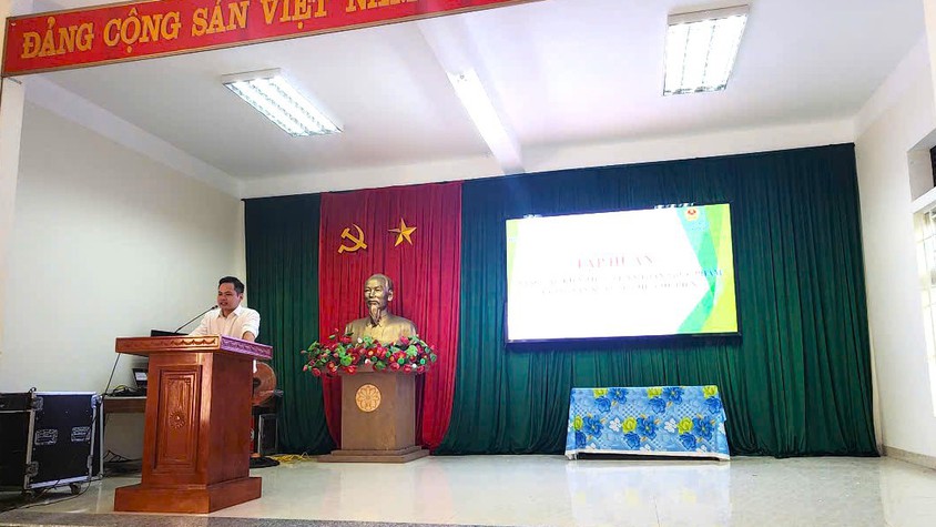 Xã Quốc Oai tổ chức tập huấn về nông nghiệp an toàn thực phẩm