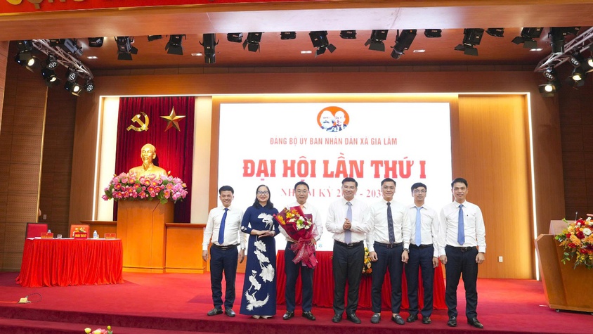 Đại hội Đảng bộ UBND xã Gia Lâm lần thứ I, nhiệm kỳ 2025 – 2030 thành công tốt đẹp