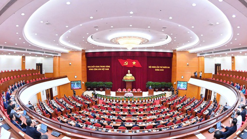 Thông báo kết quả Hội nghị lần thứ 12 Ban Chấp hành Trung ương Đảng