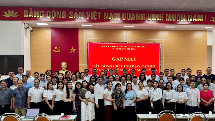 UỶ BAN NHÂN DÂN PHƯỜNG KIM LIÊN – THÀNH PHỐ HÀ NỘI GẶP MẶT CÁC ĐỒNG CHÍ LÃNH ĐẠO, CÁN BỘ, CÔNG CHỨC TẠI PHƯỜNG