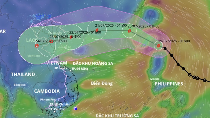CẬP NHẬT: Tin BÃO KHẨN CẤP (BÃO SỐ 3 - BÃO WIPHA)