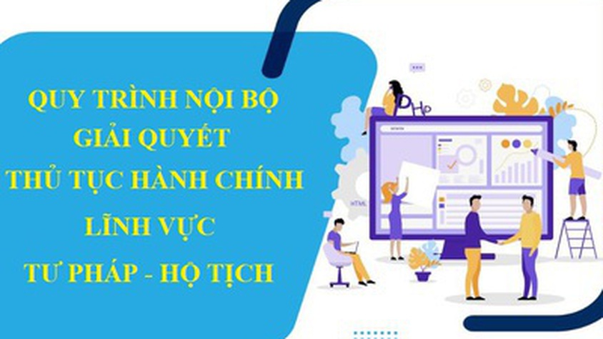 Quyết định phê duyệt quy trình nội bộ - quy trình điện tử giải quyết thủ tục hành chính lĩnh vực Hộ tịch thuộc thẩm quyền của các cơ quan, đơn vị của thành phố Hà Nội