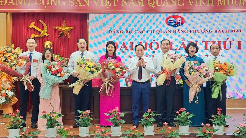 Đại hội lần thứ I, nhiệm kỳ 2025 - 2030 Đảng bộ các cơ quan Đảng phường Bạch Mai