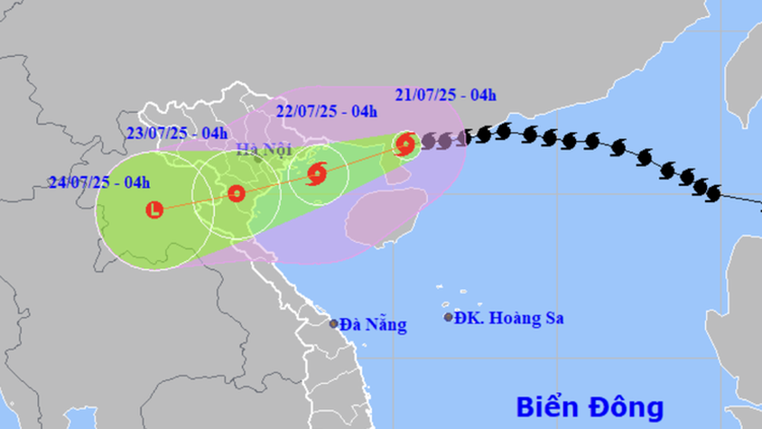 TIN DỰ BÁO MƯA LỚN THÀNH PHỐ HÀ NỘI
