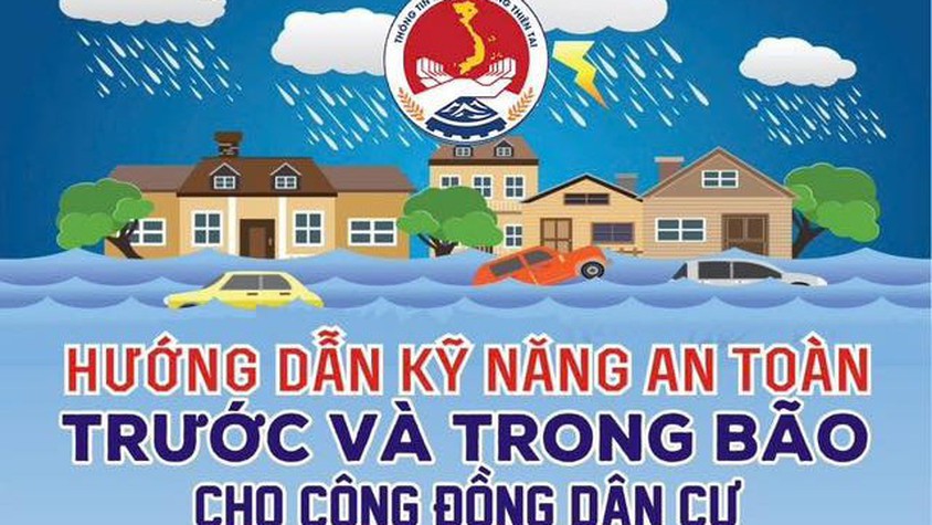 Khuyến cáo người dân Trước bão và mưa lũ sau bão