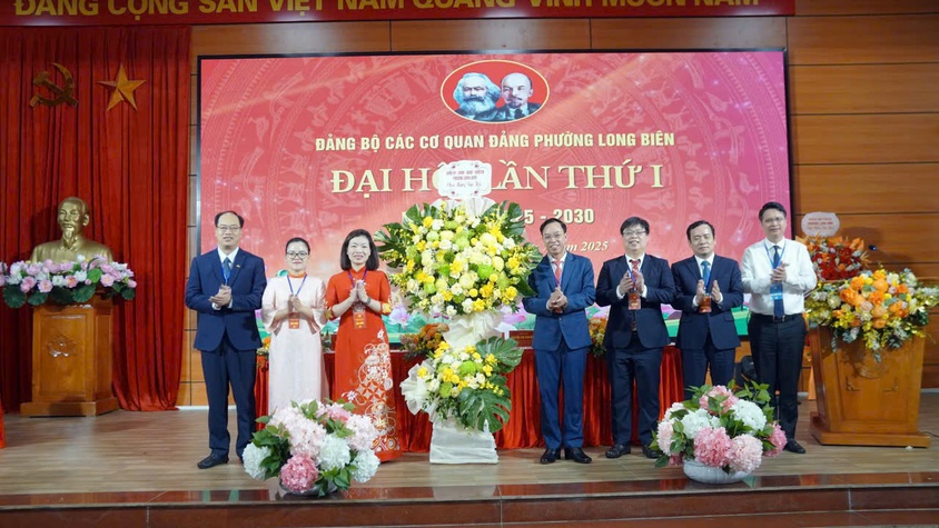 Đảng bộ các cơ quan Đảng phường Long Biên tổ chức thành công Đại hội lần thứ Nhất, nhiệm kỳ 2025–2030
