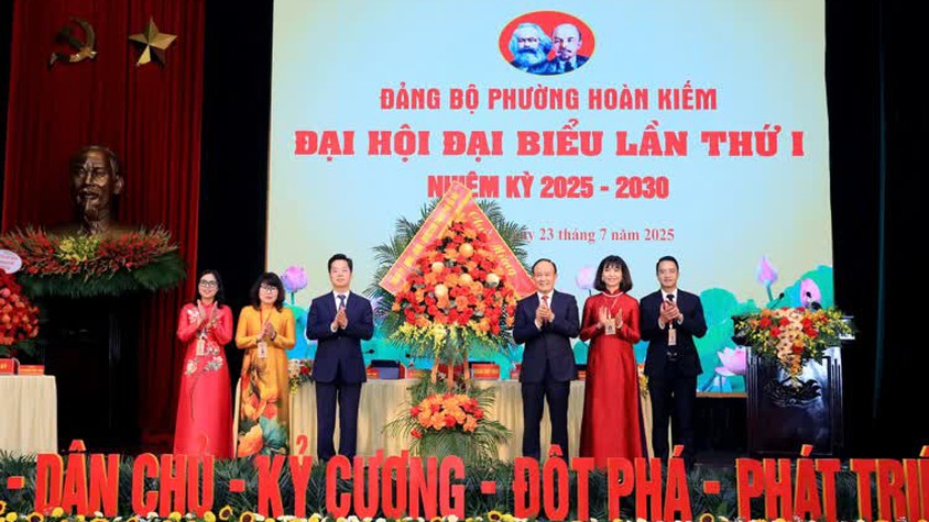 Đại hội đại biểu Đảng bộ phường Hoàn Kiếm lần thứ I, nhiệm kỳ 2025 - 2030