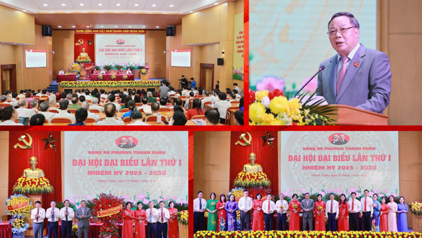Nghị quyết của “ý Đảng, lòng Dân” – Phấn đấu xây dựng phường Thanh Xuân “kiểu mẫu’