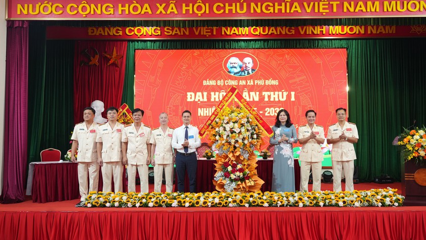 Đại hội Đảng bộ Công an xã Phù Đổng lần thứ I, nhiệm kỳ 2025-2030