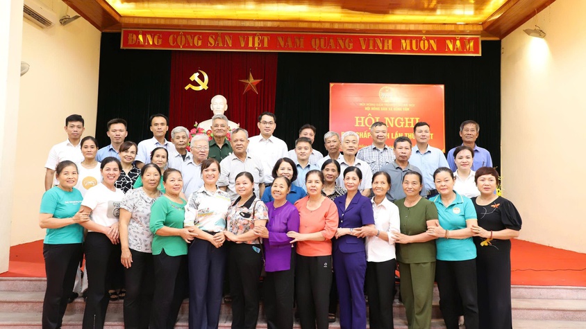 LỄ CÔNG BỐ QUYẾT ĐỊNH THÀNH LẬP HỘI NÔNG DÂN XÃ HỒNG VÂN; HỘI NGHỊ BAN CHẤP HÀNH HND XÃ LẦN THỨ NHẤT NHIỆM KỲ 2023-2028
