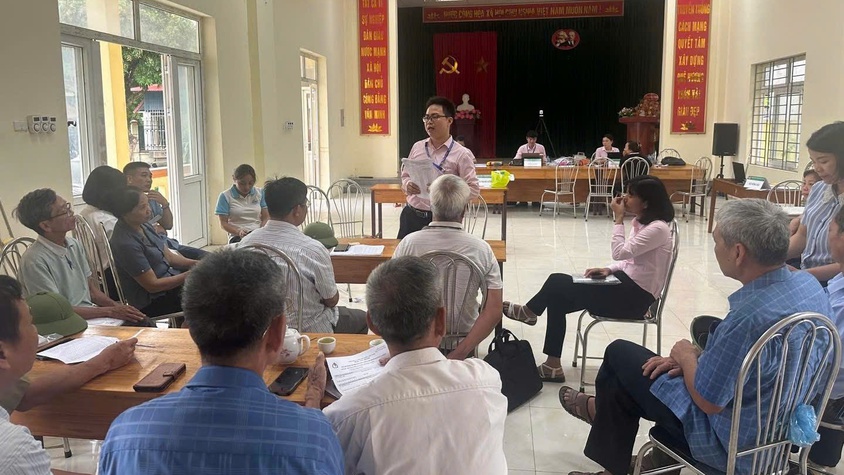 Phòng giao dịch NHCSXH Mỹ Đức: Đảm bảo giao dịch thông suốt sau sáp nhập đơn vị hành chính tại xã Mỹ Đức