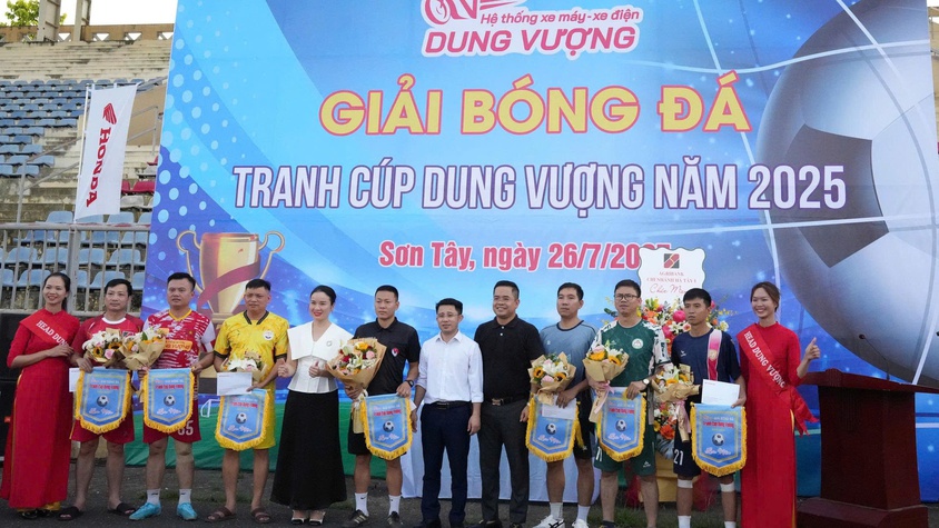 Giải bóng đá tranh Cup Dung Vượng 2025