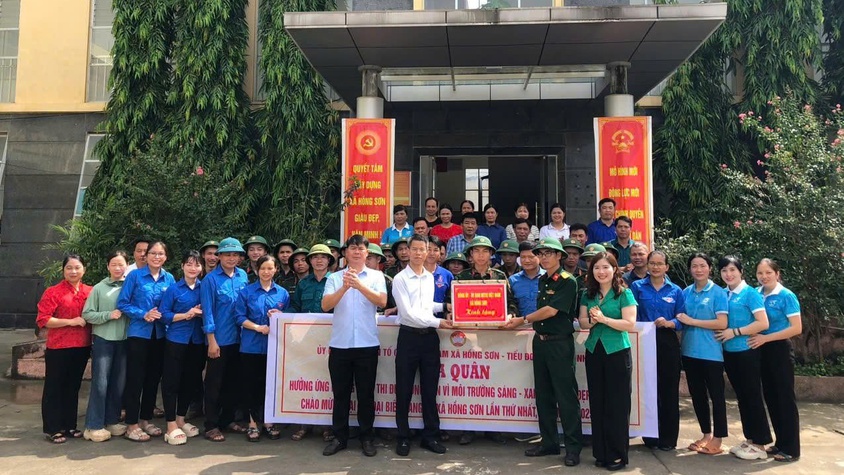 Ủy ban MTTQ xã Hồng Sơn nhiều hoạt động ý nghĩa 78 năm ngày Thương binh Liệt sỹ và chào mừng Đại hội Đảng bộ xã Hồng Sơn lần thứ Nhất, nhiệm kỳ 2025 - 2030.