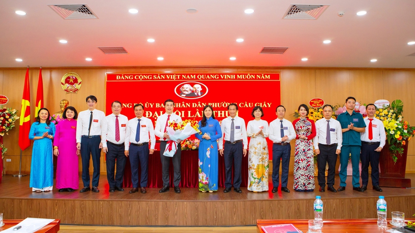 Đại hội Đảng bộ UBND phường Cầu Giấy lần thứ nhất, Nhiệm kỳ 2025 - 2030