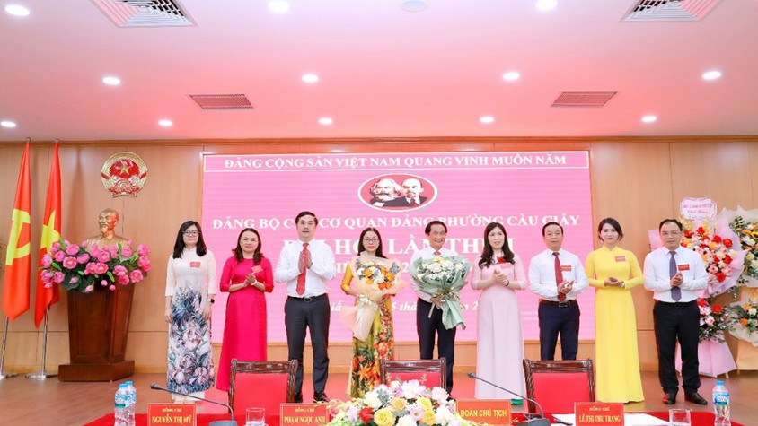 Đảng bộ các cơ quan Đảng phường Cầu Giấy lần thứ I: 