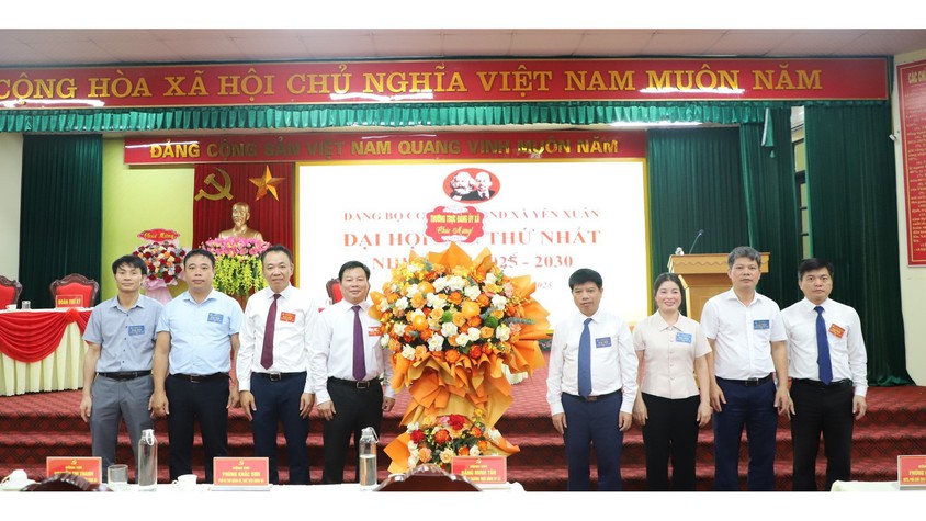 ĐẠI HỘI ĐẢNG BỘ CÁC CƠ QUAN UBND XÃ YÊN XUÂN, NHIỆM KỲ 2025–2030