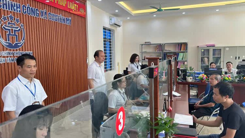 Xã Chuyên Mỹ nâng cao chất lượng phục vụ hành chính công