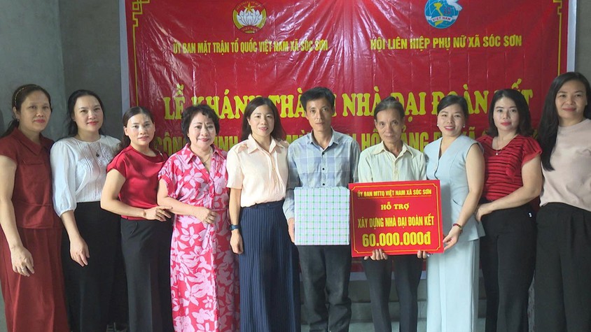 ẤM LÒNG NHỮNG NGÔI NHÀ ĐẠI ĐOÀN KẾT