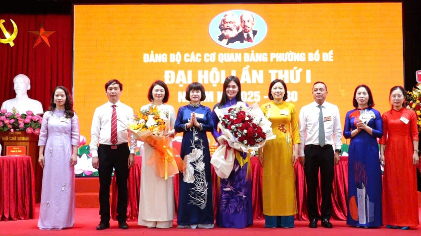 Đại hội Đảng bộ các Cơ quan Đảng phường Bồ Đề nhiệm kỳ 2025-2030 thành công tốt đẹp