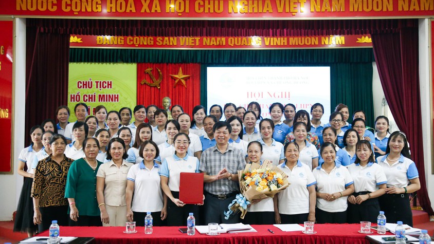 Hội Liên hiệp Phụ nữ xã Chương Dương tổ chức Hội nghị Ban Chấp hành 