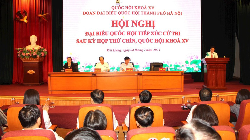 Cử tri Hà Nội vui mừng khi mô hình chính quyền địa phương 2 cấp đã đồng bộ, vận hành trơn tru