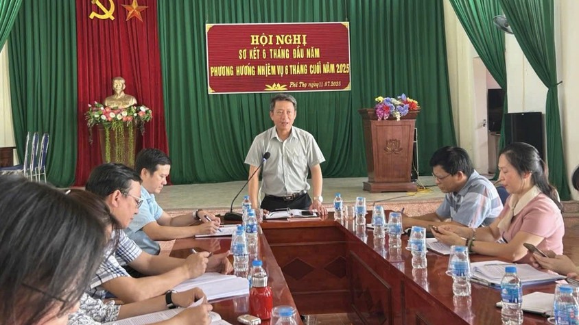 PHÓ BÍ THƯ THƯỜNG TRỰC ĐẢNG ỦY XÃ SÓC SƠN VƯƠNG NGUYÊN MINH LÀM VIỆC VỚI CÁC 6 THÔN