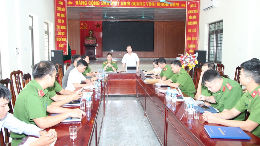UBND xã Hòa Xá tổ chức hội nghị rà soát, phân công thẩm quyền quản lý nhà nước về PCCC và CNCH