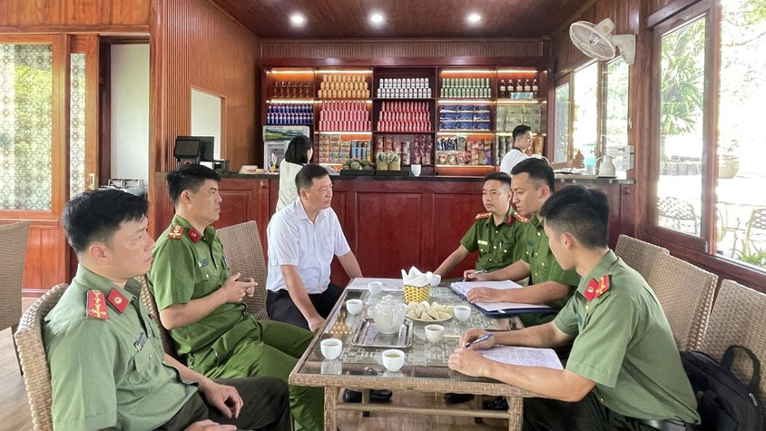 CÔNG AN XÃ BA VÌ TRIỂN KHAI KẾ HOẠCH KIỂM TRA, HƯỚNG DẪN CÔNG TÁC ĐẢM BẢO ANTT