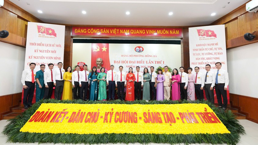 PHIÊN TRÙ BỊ ĐẠI HỘI ĐẠI BIỂU ĐẢNG BỘ PHƯỜNG HỒNG HÀ LẦN THỨ I, NHIỆM KỲ 2025–2030 DIỄN RA TRANG TRỌNG, NGHIÊM TÚC, HIỆU QUẢ