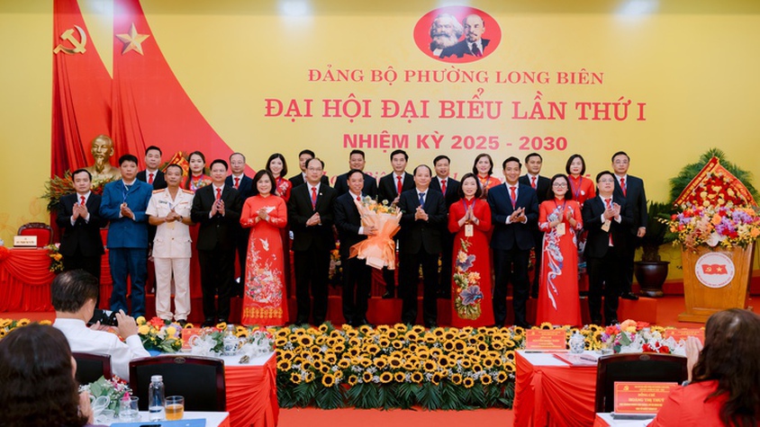 Đại hội Đảng bộ phường Long Biên lần thứ I: Quyết tâm xây dựng đô thị “Xanh - Văn minh - Hiện đại”