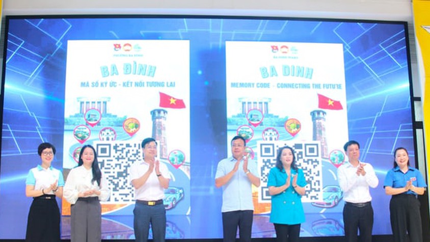 Ra mắt sổ tay “Ba Đình - Mã số ký ức, kết nối tương lai”
