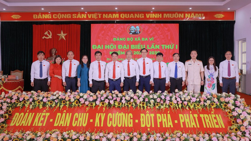 ĐẠI HỘI ĐẠI BIỂU ĐẢNG BỘ XÃ BA VÌ LẦN THỨ I, 
NHIỆM KỲ 2025 – 2030 TIẾN HÀNH PHIÊN TRÙ BỊ