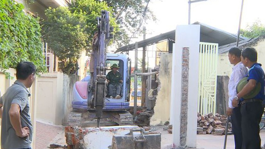 Phúc Thọ hiến đất mở đường - lan toả tinh thần 