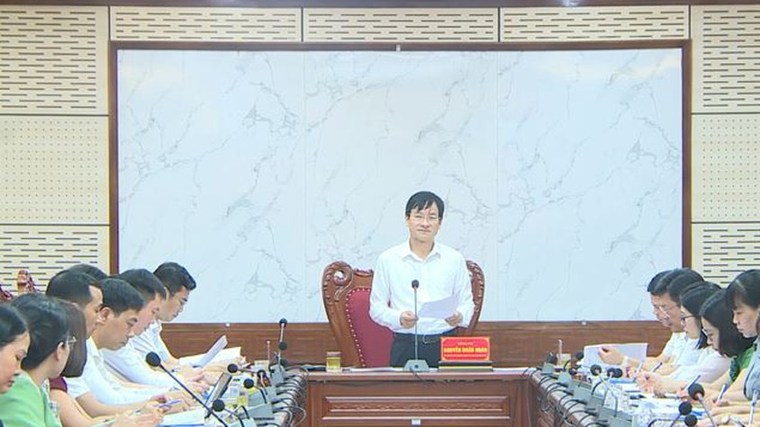 Thường trực Đảng uỷ xã Phúc Thọ nghe báo cáo công tác Giáo dục và Đào tạo, công tác chuẩn bị năm học 2025-2026