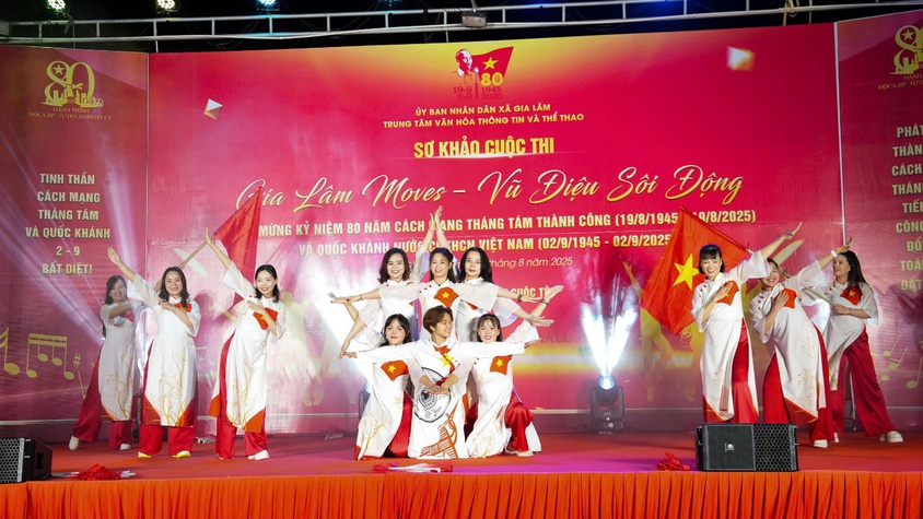 Sôi động đêm sơ khảo cuộc thi “Gia Lâm moves – vũ điệu sôi động” lần thứ nhất