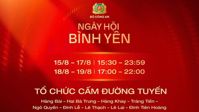 THÔNG BÁO LỊCH HOẠT ĐỘNG CHƯƠNG TRÌNH “NGÀY HỘI BÌNH YÊN