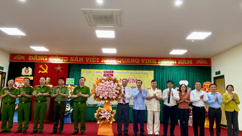 Lễ Kỷ niệm 80 năm ngày thành lập lực lượng Công an nhân dân 19/8.