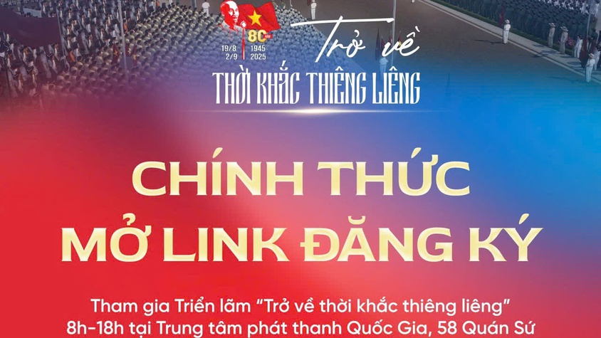 CHÍNH THỨC MỞ CỔNG ĐĂNG KÝ – “TRỞ VỀ THỜI KHẮC THIÊNG LIÊNG” TẠI 58 QUÁN SỨ 