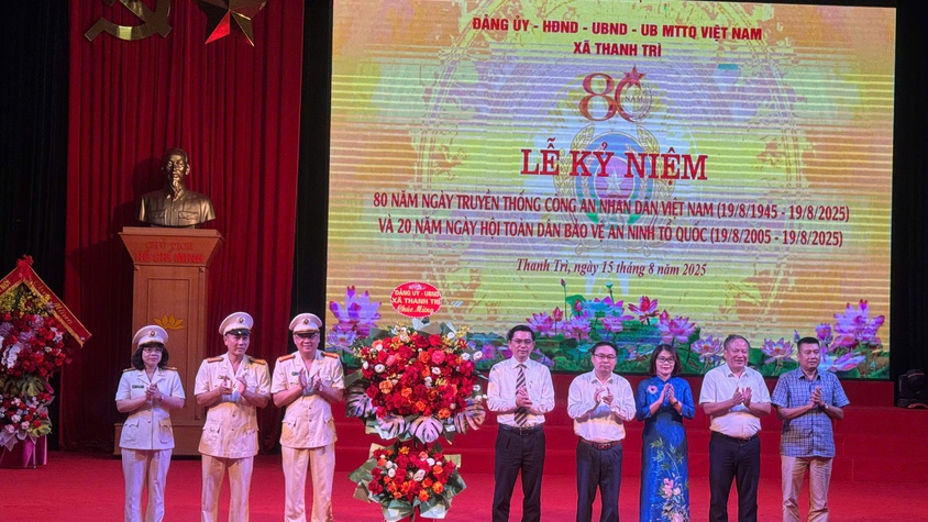 Công an xã Thanh Trì: Khẳng định vai trò nòng cốt trong công tác đảm bảo an ninh trật tự