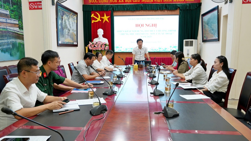 Sơn Tây triển khai kế hoạch tổ chức Chương trình “Trung thu Thành cổ - Sơn Tây xứ Đoài” năm 2025
