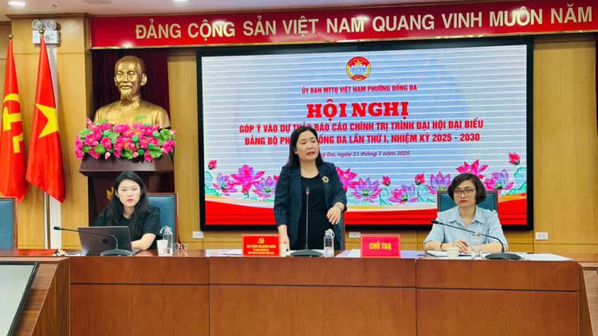 Quyết tâm xây dựng phường Đống Đa thành phường đô thị kiểu mẫu