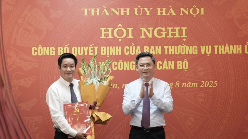 Đồng chí Nguyễn Huy Cường được điều động làm Bí thư Đảng ủy phường Thanh Xuân