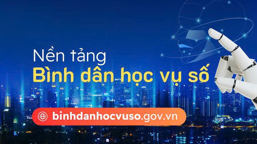 Bình dân học vụ số- nền tảng trong sự phát triển trong kỷ nguyên số